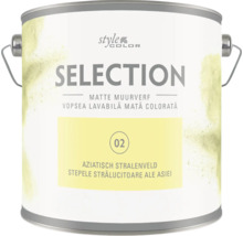 Găleată vopsea lavabilă mată Style Color Selection nuanță Stepele Strălucitoare ale Asiei