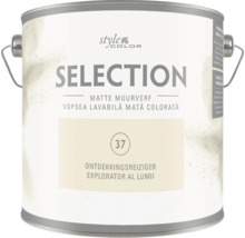 Găleată de vopsea lavabilă mată Style Color Selection numărul 37 cu mâner