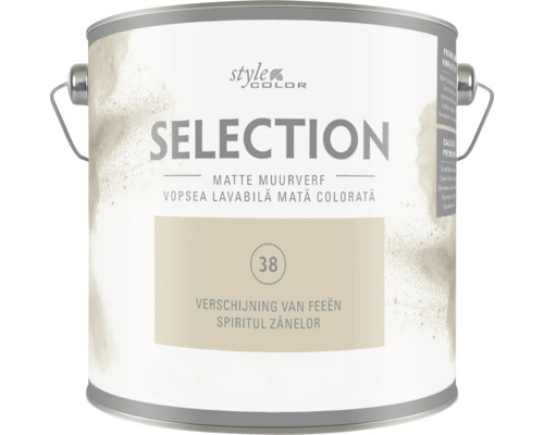 Vopsea lavabilă mată StyleColor Selection 38 Spiritul Zânelor în găleată