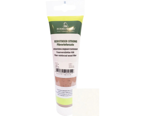 Chit de lemn ranforsat cu fibre Borma Wachs Ecostucco Strong la tub pentru repararea suprafețelor din lemn