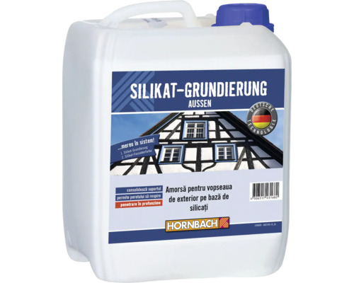 Bidon cu amorsă pe bază de silicați pentru exterior pe suprafețe minerale de la Hornbach.