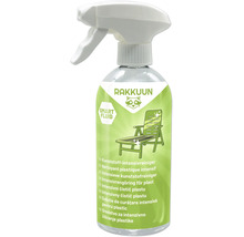 Soluție de curățare intensivă pentru plastic în flacon cu pulverizator pentru curățarea mobilierului de grădină