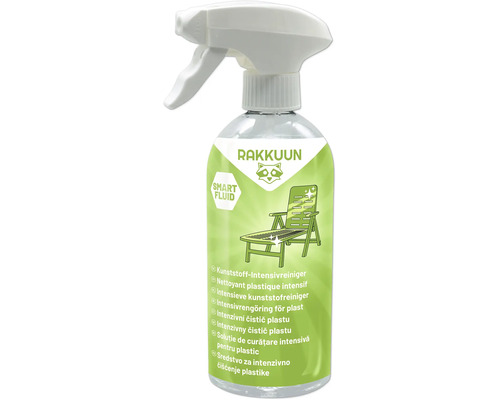 Soluție de curățare intensivă pentru plastic în flacon cu pulverizator pentru curățarea mobilierului de grădină