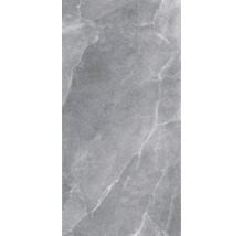Placa ceramica pentru perete sau pardoseala cu aspect de piatra si model fin in format dreptunghiular