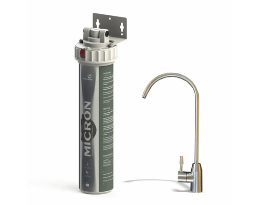 Sistem de filtrare a apei Micron cu cartus de filtrare si robinet separat pentru montare sub chiuveta