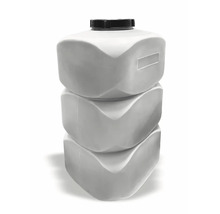 Rezervor de apă din plastic cu capac cu filet pentru colectarea apei de ploaie