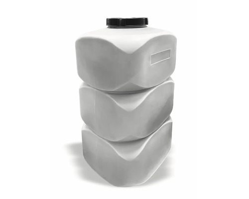 Rezervor de apă din plastic cu capac cu filet pentru colectarea apei de ploaie