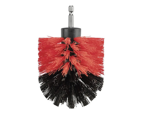 Accesoriu perie pentru mașina de găurit cu tijă hexagonală și peri din plastic pentru lucrări de curățare