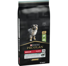 Hrană pentru căței Purina Pro Plan Medium Puppy Sensitive Digestion cu miel ambalaj de 12 kilograme