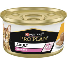 Hrană umedă pentru pisici Purina Pro Plan Adult Delicate la conservă