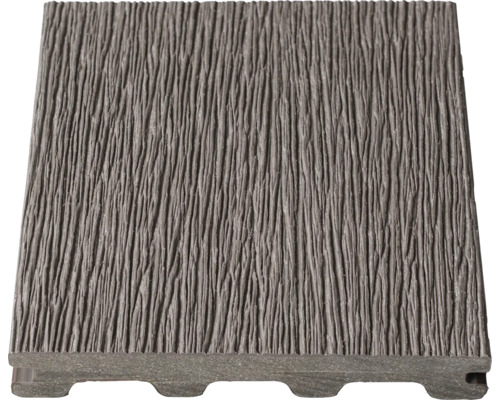 Profil WPC pentru terasă Konsta gri deschis 3000x142x22,5 mm buc