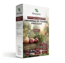 Îngrășământ universal de toamnă Bloomelia fără azot, 1 kilogram de granule pentru toate culturile.
