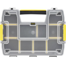 Cutie de sortare Stanley cu capac transparent pentru depozitarea pieselor mici