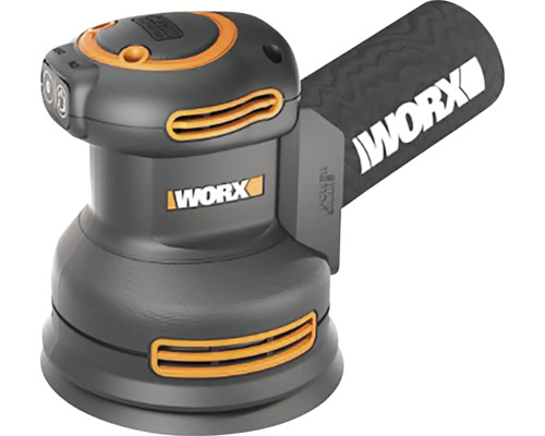 Slefuitor excentric Worx cu maner ergonomic pentru lucrari de slefuire precise.