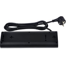 Prelungitor electric Strohm 3 prize + 2x USB 1,5m 3680W negru, cu întrerupător, cu protecție la supratensiune-thumb-2