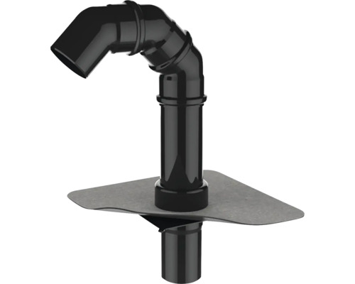 Țeavă de aerisire pentru acoperiș cu capac și trecere prin acoperiș pentru drenaj sau ventilație