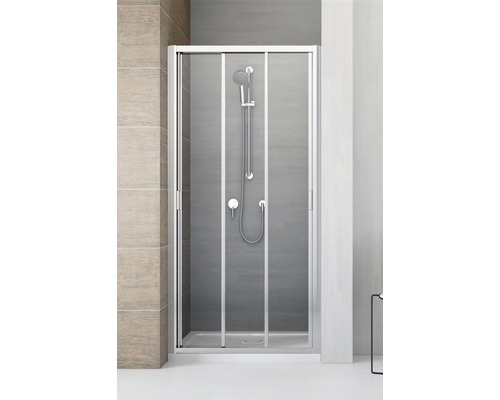 Ușă nișă culisantă Radaway Evo DW 80x200 cm, stânga/dreapta, sticlă transparentă, profil crom