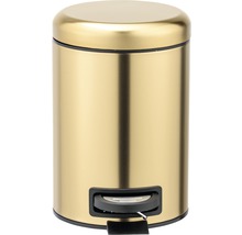 Coș de gunoi Wenko cu pedală 3 litri auriu mat-thumb-1