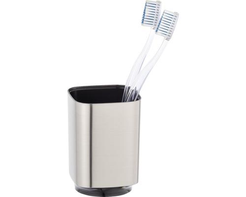 Suport pentru periuțe de dinți din oțel inoxidabil cu două periuțe de dinți