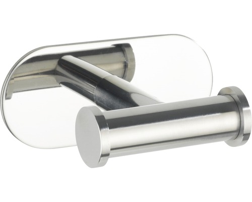 Cârlig dublu metalic pentru montare pe perete