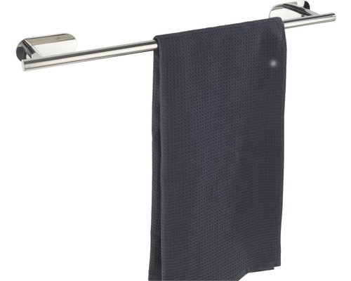 Suport metalic pentru prosop cu prosop închis la culoare
