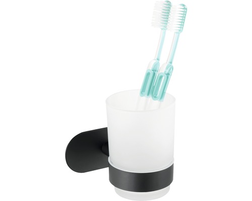 Suport de perete pentru periuțe de dinți cu două periuțe de dinți