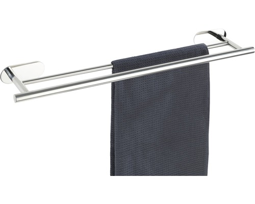 Suport pentru prosop cu două bare și prosop