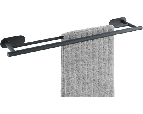 Suport dublu pentru prosoape cu prosop