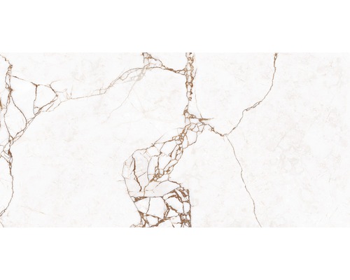 Gresie / Faianță porțelanată glazurată Vira Brown rectificată 60x120 cm