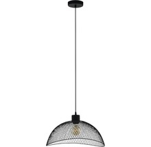 Lampa suspendată cu abajur din plasă de sârmă