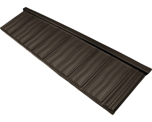 Panou acoperiș Novatik Wood mat 1380x370x0,5 mm Țiglă metalică individuală