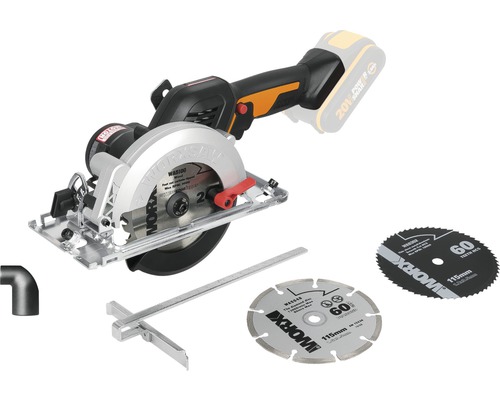 Fierăstrău circular fără acumulator Worx WX531.9 20V | HORNBACH