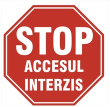 Indicator avertizare „Stop accesul interzis”-thumb-0