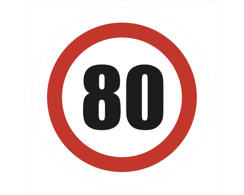 Indicator semnalizare limitare viteză la 80 km/h