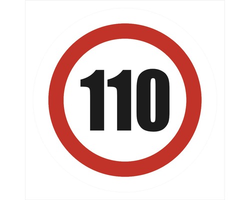Indicator semnalizare limitare viteză la 110 km/h