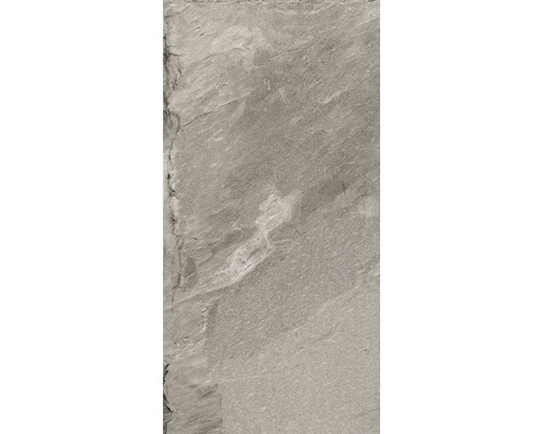 Placă ceramică gri cu aspect de piatră pentru interior