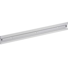 Șină de profil din aluminiu cu găuri de fixare