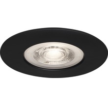 Spot LED încastrat Kulana 5W 460 lumeni IP44, 3000K variabile, Ø90 mm, negru, pachet 3 bucăți-thumb-1 Spot LED încastrat Kulana 5W 460 lumeni IP44, 3000K variabile, Ø90 mm, negru, pachet 3 bucăți-thumb-1