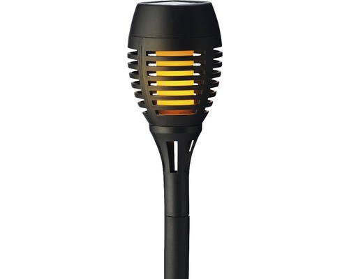 Lampă solară cu aspect de torță pentru exterior