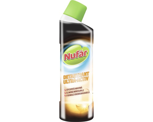 Soluție curățat WC Nufăr Ultra-Activ 750ml, detratant Nufar Soluție curățat toaleta Ultra-Activ