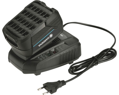 Set acumulator & stație de încărcare Gardena P4A PBA 18V, capacitate 4Ah Li-Ion Acumulator și încărcător Gardena pentru unelte de grădină
