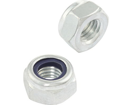 Două piulițe de blocare cu filet interior metric