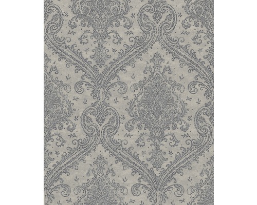 Tapet vlies 420548 Saphira Classic-Chic model ornamental gri închis 10,05x0,53 m