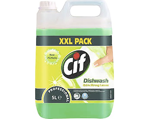 Detergent lichid de vase Cif Professional 5L Cif detergent de vase extra puternic lămâie 5 litri