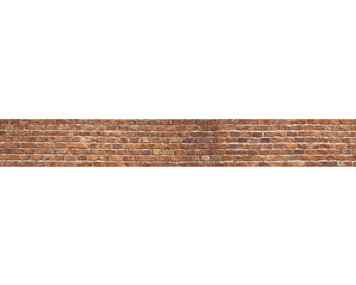 Panou bucătărie mySpotti Splash Splash Brickwall folie PVC rigidă 450x60 cm Zidărie de cărămidă ca fundal