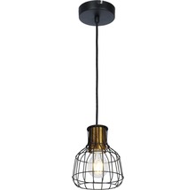 Pendul Grimy E27 max. 1x40W, negru/bronz