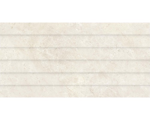 Faianță de perete bej deschis cu structură în relief