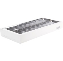Corp de iluminat încastrat cu inserție de grilă