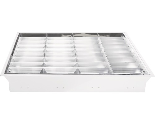 Corp de iluminat încastrat în tavan cu grilaj