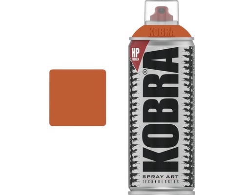 Vopsea acrilică spray Fluo Kobra HP roșu 400 ml